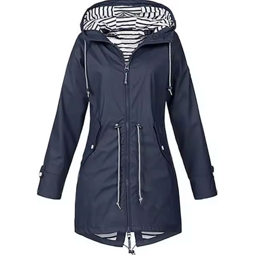 Inés | Chubasquero Impermeable Mujer con Capucha