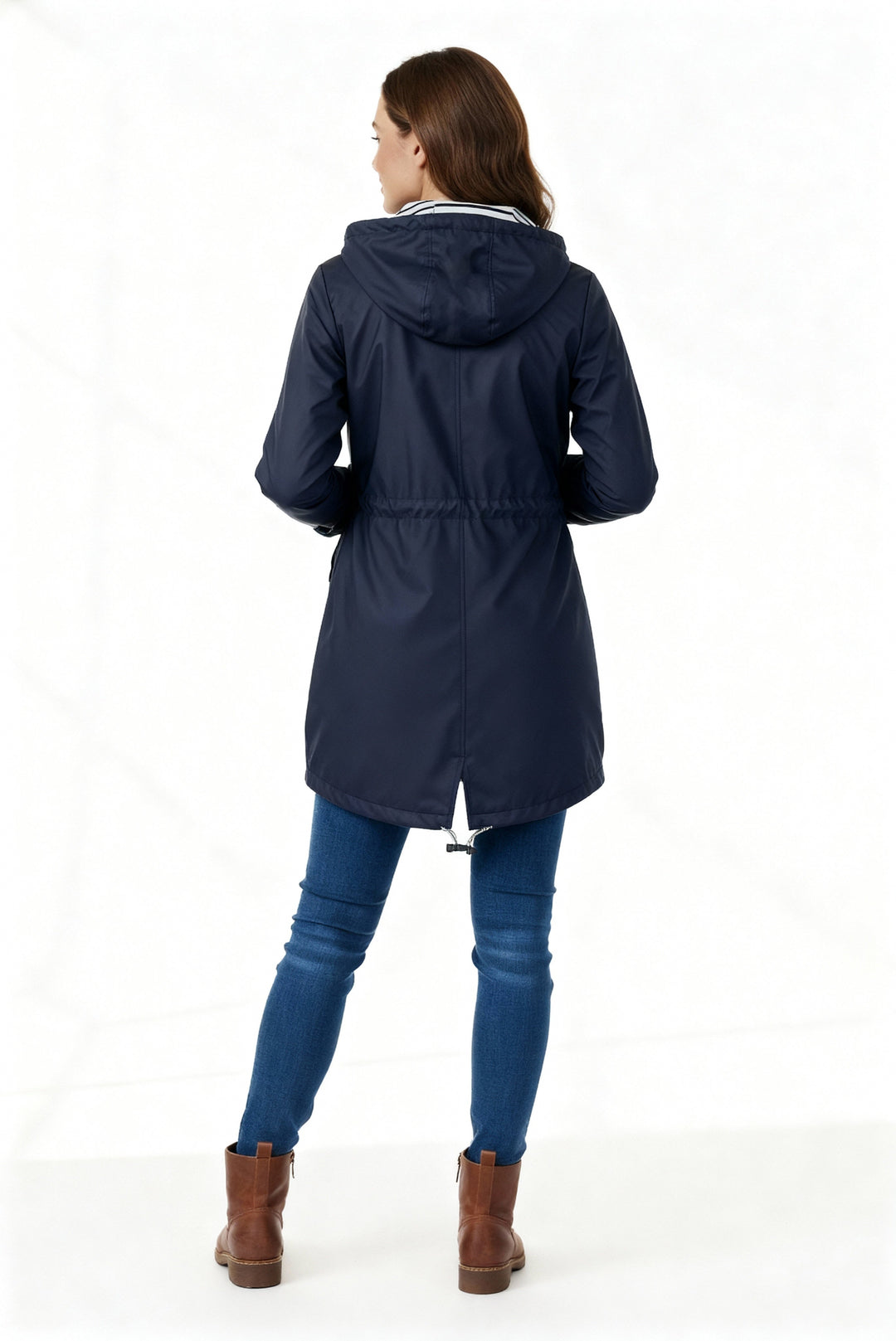 Inés | Chubasquero Impermeable Mujer con Capucha