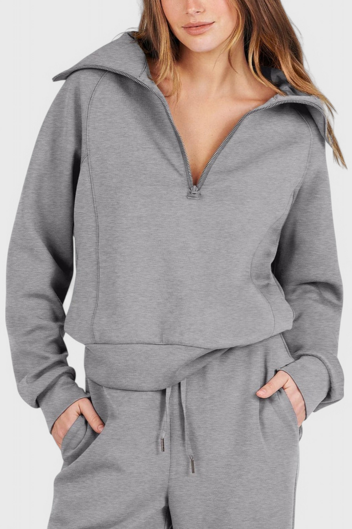 Conjunto de Lounge de Dos Piezas de Manga Larga Berken