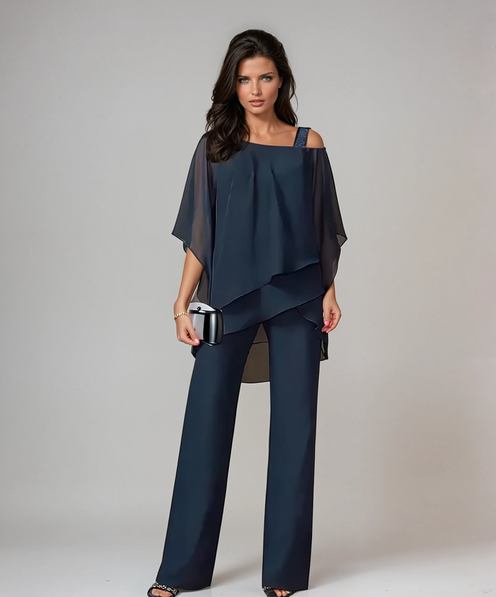 Blanca | Conjunto de Capas de Dos Piezas