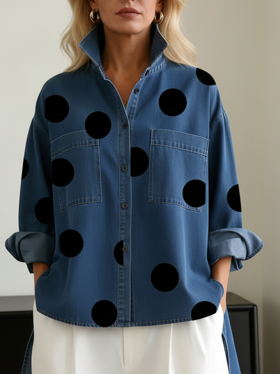 Peggy™ — Camisa de Lunares