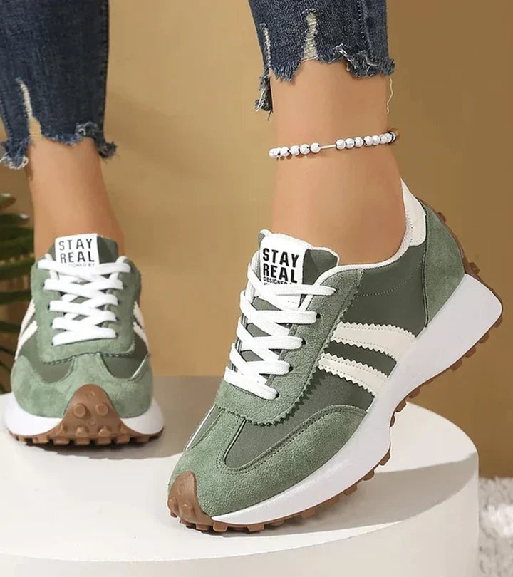 Lucía | Zapatillas Casual Retro Mujer Plataforma